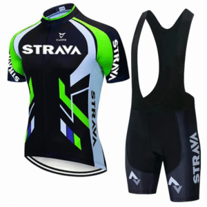 Conjunto Masculino de Ciclismo STRAVA – Performance e Estilo